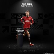 加纳乔惊世倒勾获FIFA2024普什卡斯奖认定