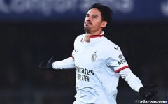 赖因德斯制胜福法纳助攻，AC米兰1-0维罗纳获胜。
