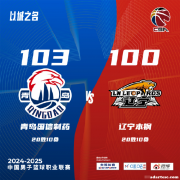 杨瀚森22+11青岛胜辽宁 王哲林13分上海胜江苏