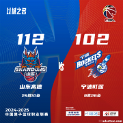 山东胜宁波，江苏战胜天津：马奇60分空砍，闫实16分。