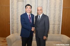 中国足协主席宋凯亮相第35届亚足联代表大会