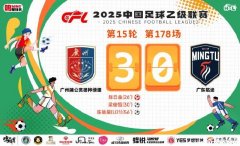 中乙赛场：广州蒲公英3-0战胜广东铭途，轮换阵容展现出色状态