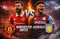 英超上演同分PK争四卡位战 数据:曼联力克维拉