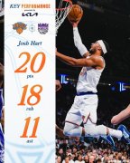 NBA战报：哈特三双尼克斯大胜国王 马克西31分76人擒公牛