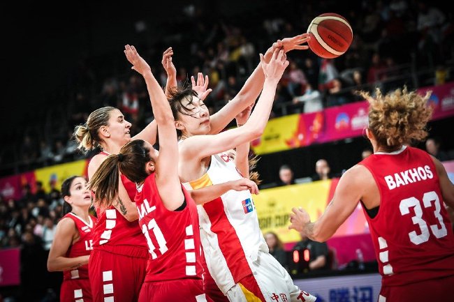 亚洲杯-中国女篮大胜黎巴嫩 小组赛旗开得胜
