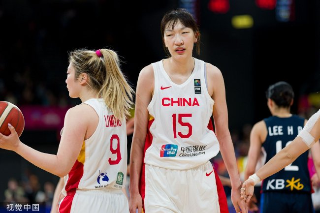 亚洲杯-中国女篮力克韩国 三连胜小组第一出线