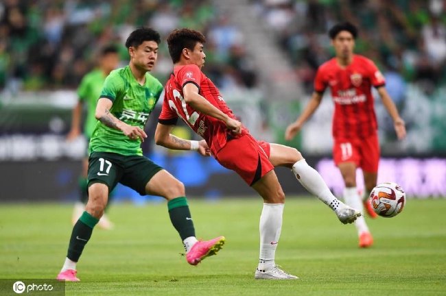 中超-吕文君买提江破门 国安1-2海港遭新工体首败