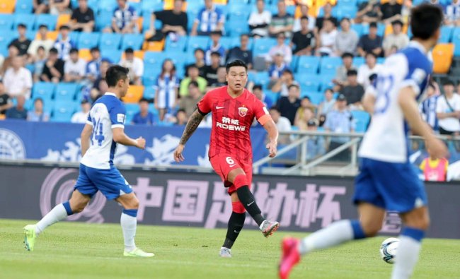 足协杯-巴尔加斯失点 天津津门虎点球5-3淘汰海港