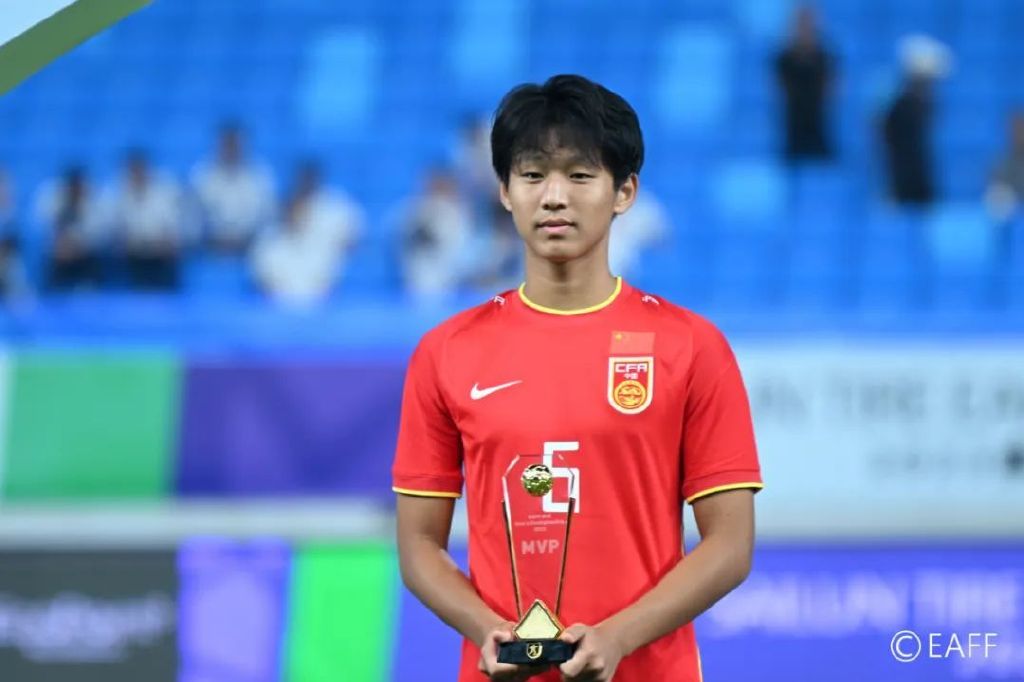 U15东亚杯最佳球员刘柄麟：再遇日本 有信心再赢