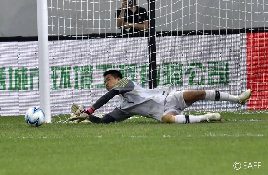 U15东亚杯最佳门将章琮玺：希望像曾诚一样为国争光
