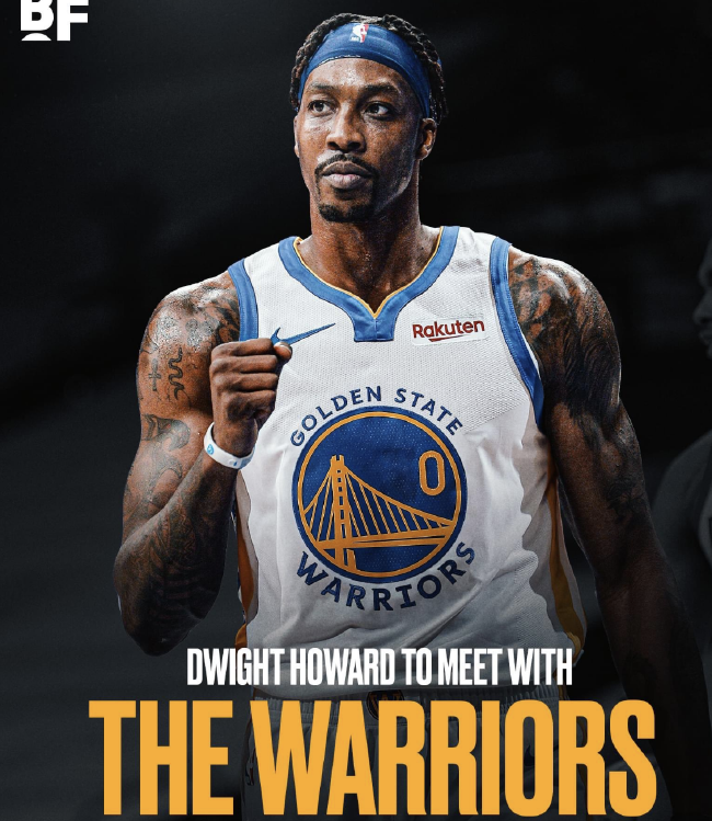 霍华德即将重返NBA 最快或在今天决定加盟勇士