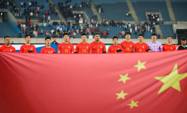 国足2-0越南全场数据：控球37%-63% 射门13-9
