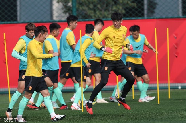 国足年轻国脚首秀很兴奋：放平心态 做好自己