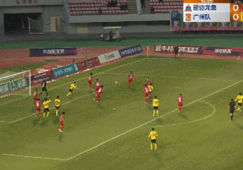 中甲-杨镜帆替补登场推射制胜 广州队0-1延边