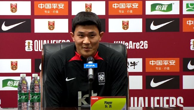 金玟哉：上次来中国是很久以前了 对阵中国会艰难
