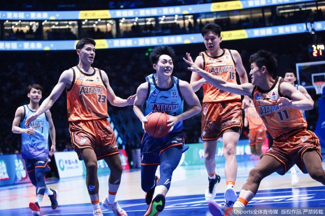 CBA全明星赛-南区逆转北区 胡明轩31分荣膺MVP