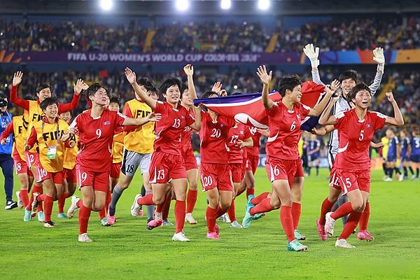 朝鲜17岁球员崔一善带领U20女足队夺得世界杯冠军。