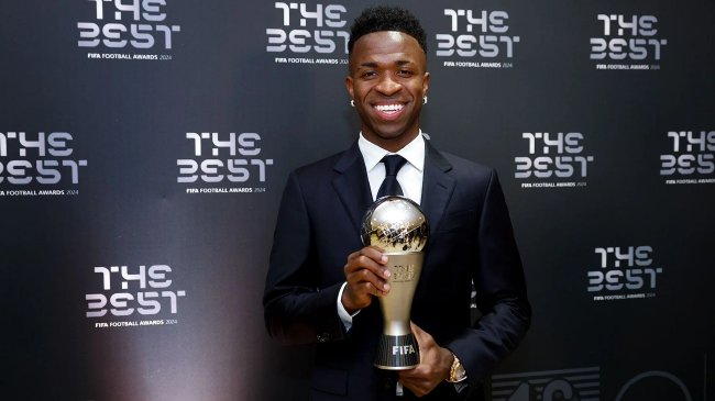 维尼修斯当选2024年FIFA世界足球先生确认