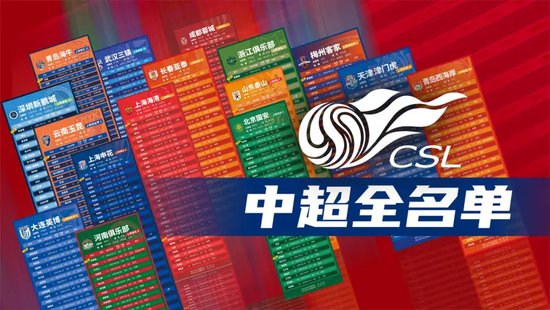2025中超16强阵容：年轻面孔成为各队亮点
