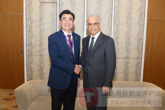 宋凯邀请AFC主席萨尔曼承办一届U17亚洲杯